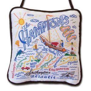 catstudio - The Hamptons - Mini Ornament Pillow NWT
